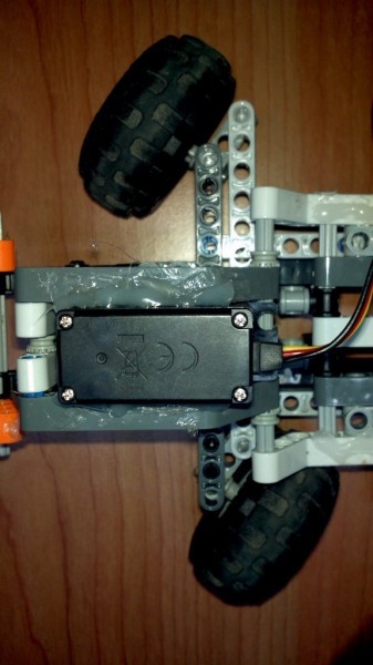 Il sistema di sterzo del robot